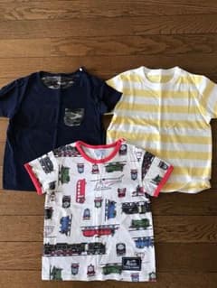 【chay様専用】ユニクロ Tシャツ 100センチ 3枚セットのサムネイル