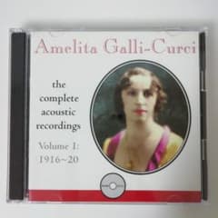 クラシック Galli-Curci comp.acoustic vol.1 1916~20 Galli-Curci comp.acoustic vol.1 1916~20 - メルカリ