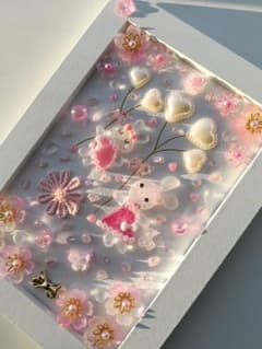 ❤️春ふわり❤️うさちゃん❤️桜❤️シーグラスアート❤️ - メルカリ