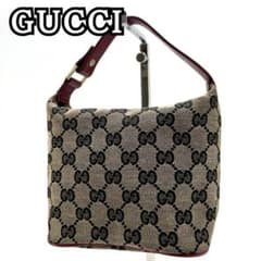大人気☆GUCCI グッチ GGキャンバス アクセサリーポーチ ハンドバッグ