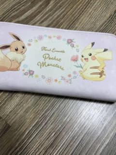 ポケモン　長財布　子供　ピカチュウ　イーブイ　女の子のサムネイル