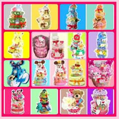 オーダーオムツケーキ♡細かな希望OK＆オムツサイズ選べる♡～ご予算に応じて制作～のサムネイル