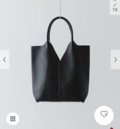 センターステッチＶカットトートバッグのサムネイル