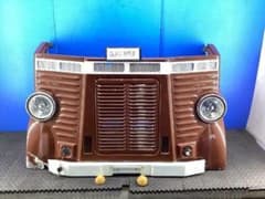 社外フロントバンパー　ヘッドランプ付　レトロ　シトロエンバス仕様　破損有 エブリー　スクラム　キャリィ シトロエンバス仕様フロントバンパー ヘッドランプ エブリー スクラム