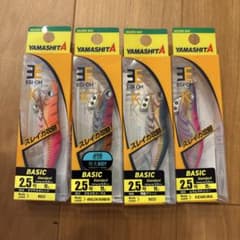 新品　エギ王Ｋ2.5号超絶人気4点セット。ムラチェ、軍艦、カクテル、ぶちぶちのサムネイル