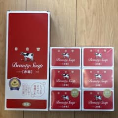 牛乳石鹸赤箱 6個セット、バラ6個のサムネイル