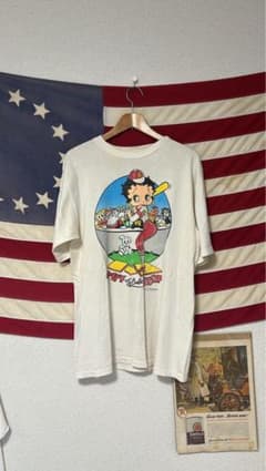 80s Betty BoopプリントTシャツ 菅田将暉着用モデル - メルカリ