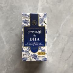 アマニ油&DHA ソフトカプセル120粒のサムネイル