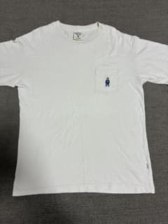 WHO.A.Uスティーブベア クマ刺繍 ポケットTシャツ ホワイトのサムネイル