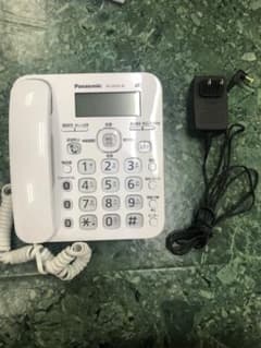 パナソニック 電話機 VE-GD35-W 親機のみ 取説なしのサムネイル