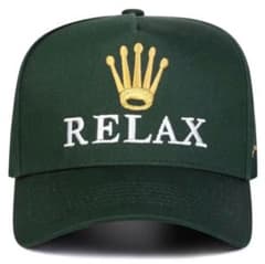 【新品未使用】RELAX キャップ グリーン ベースボールキャップ