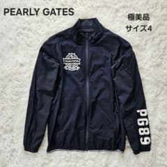 パーリーゲイツ  メンズ　ブルゾン4 PEARLY GATES】極美品 パーリーゲイツ ジップブルゾン サイズ4 - メルカリ