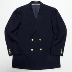 J.PRESS ダブル紺ブレザー 日本製 金ボタン M ジャケット ジェイプレス