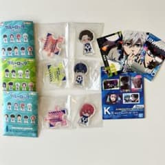 블루 록 이치 반 쿠지 아크릴 스탠드 스티커 상품 정리 판매