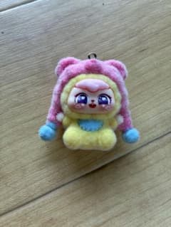 フロッキー加工 キーホルダー マスコット