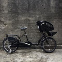 お買得！年式不明ブリヂストンアンジェリーノ非電動20インチ子乗せ自転車