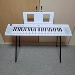 YAMAHA NP-12 ホワイト 61鍵 - メルカリ