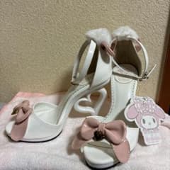 dear my love マイメロディ ハート型ヒールパンプス LL - メルカリ
