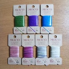 MOCO 手縫い　ステッチ糸 7個セットのサムネイル