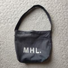 MHL 캔버스 숄더백 왁스 가공 완료