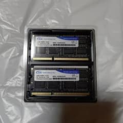 最終値下げ   Team Group   DDR3  4GB  メモリ  2枚組のサムネイル