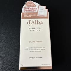 미사용 d'Alba 에어 피트 신선한 선 스틱 선크림 스틱