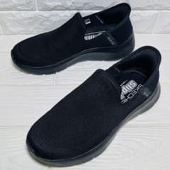 極美品】Skechers スリップインズ スリッポン スニーカー 黒 25.5 