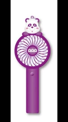 AAA ハンディファン 紫 未使用のサムネイル