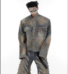 ARGUECULTURE 即日発送可能‼️ ダメージデニムジャケットのサムネイル