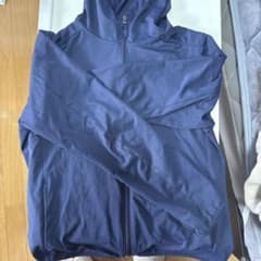 UNIQLO UVカットパーカー ネイビー 150のサムネイル