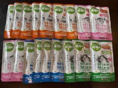 ❷ミャウミャウジューシー　1歳ごろから生猫用 総合栄養食のサムネイル