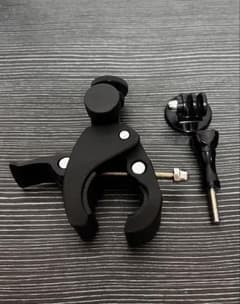 アクションカメラ クランプマウント 黒のサムネイル