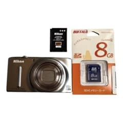 すぐ撮れる】Nikon COOLPIX S9500 未使用SDカード付 - メルカリ