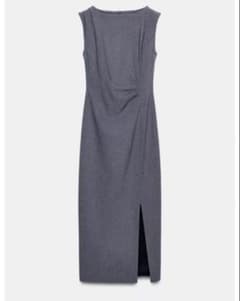 ZARA ドレープミディワンピース　Mのサムネイル