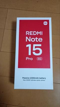 REDMI Note 15 Pro 5G グレイシャーブルー 512GB 国内版のサムネイル