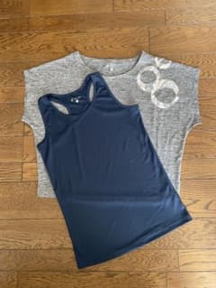 【お値下げ‼︎】トレーニングウェア　Tシャツ・タンクトップセットのサムネイル