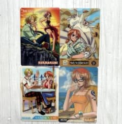 ワンピース 海賊王グミカード No.245 サンジ&ナミ 他4枚セット - メルカリ