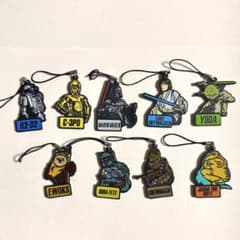 スターウォーズ ラバーストラップ　9個セットのサムネイル