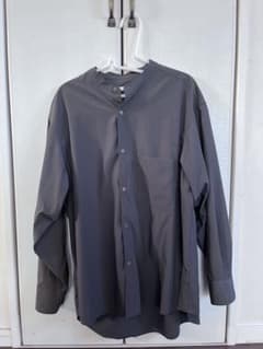 WYM 長袖シャツ ダークグレー Sサイズのサムネイル