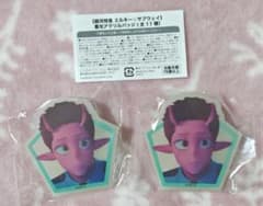 銀河特急ミルキー☆サブウェイ　蓄光アクリルバッジ 　アサミのサムネイル