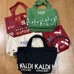 カルディKALDI　トートバッグ　まとめ売りのサムネイル