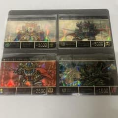 カードダスSDガンダム外伝Ⅶ「キングガンダム」4枚セットのサムネイル