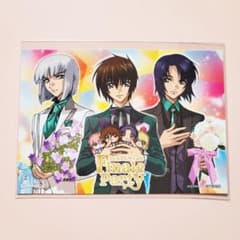 ガンダムSEED キラ＆アスラン＆イザーク ガンダムカフェ ブロマイド