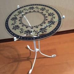 07hiroko19様専用 ガラステーブル サイドテーブルのサムネイル