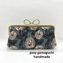 ミナペルホネン　親子がま口　財布　ハンドメイド　rosy ミナペルホネン ハンドメイド親子がま口 長財布rosy ピンク - メルカリ