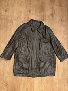 D*i様 suprema スプレマ レザーハーフコート 52のサムネイル