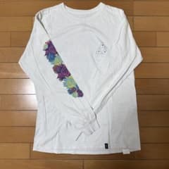 HUF 長袖カットソー ホワイト 花柄プリントのサムネイル