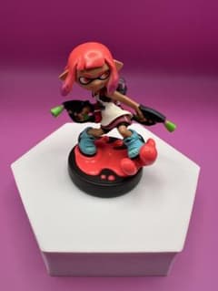 amiibo スプラトゥーン ガール ネオンピンク　初期化済みのサムネイル