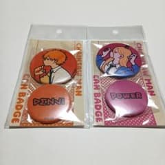 チェンソーマン プラザ 美好よしみコラボ缶バッジセット デンジ パワー