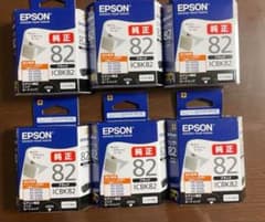 EPSON ICBK82 純正インク 6個セット　アタッシュケースのサムネイル